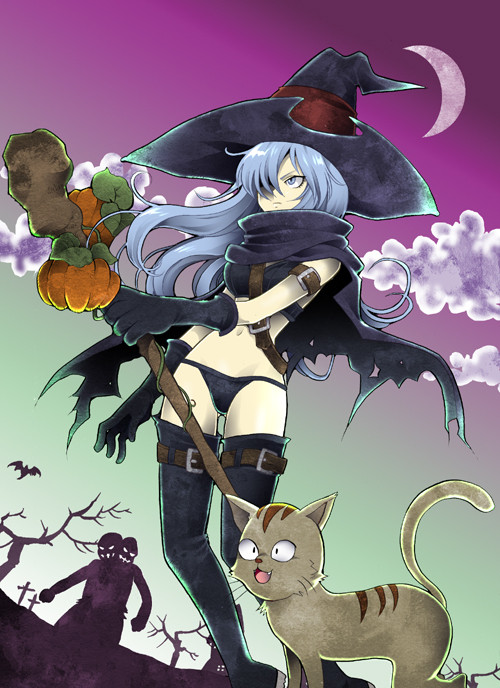 魔女と猫