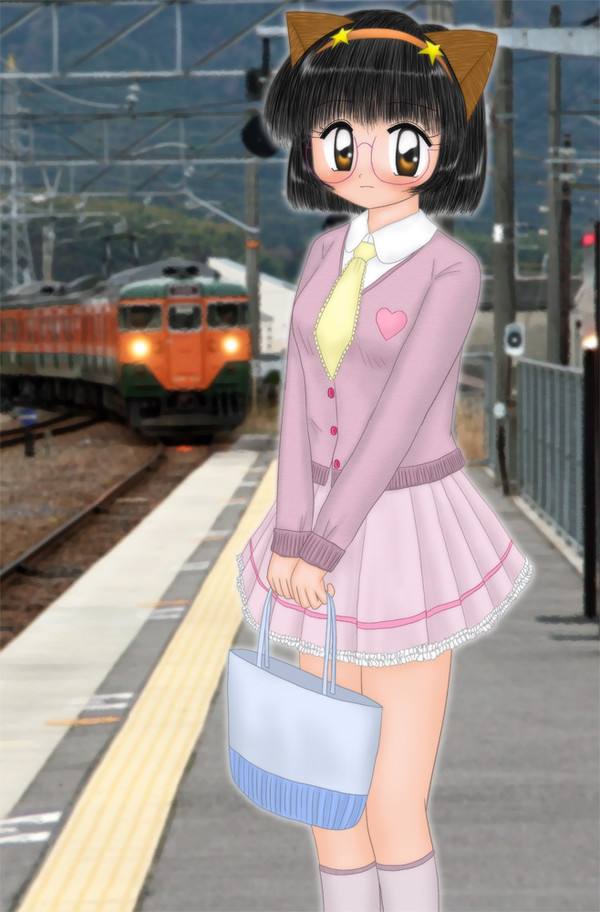 とある駅