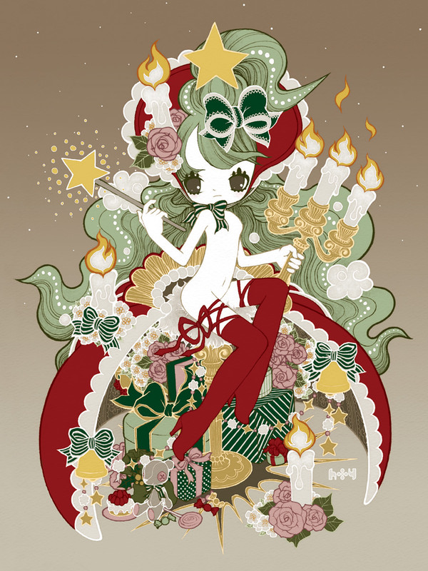 Christmas Tree girl