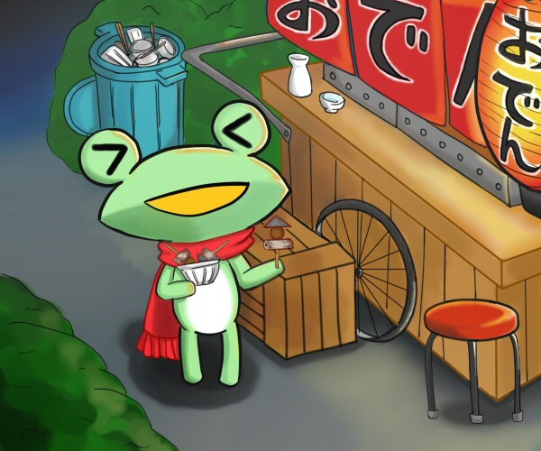 おでんとリッキー