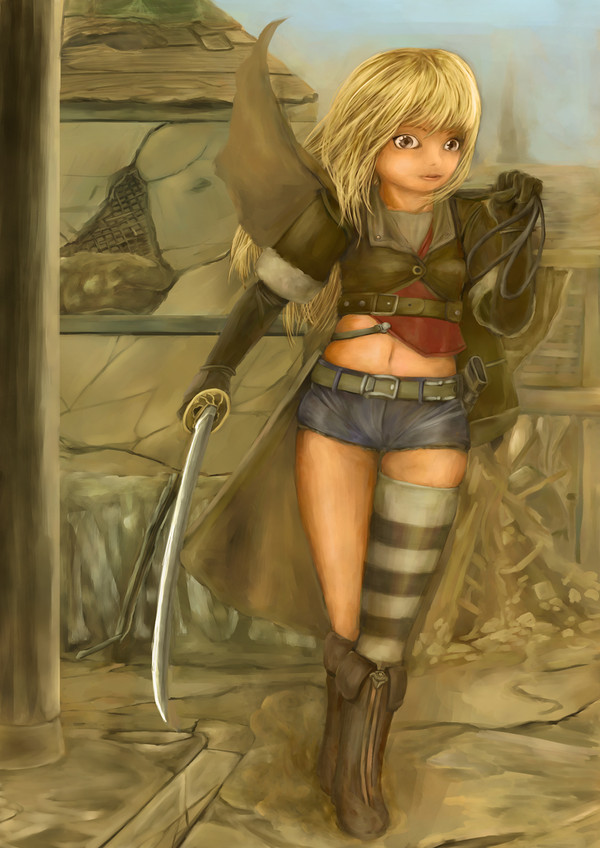 旅する少女