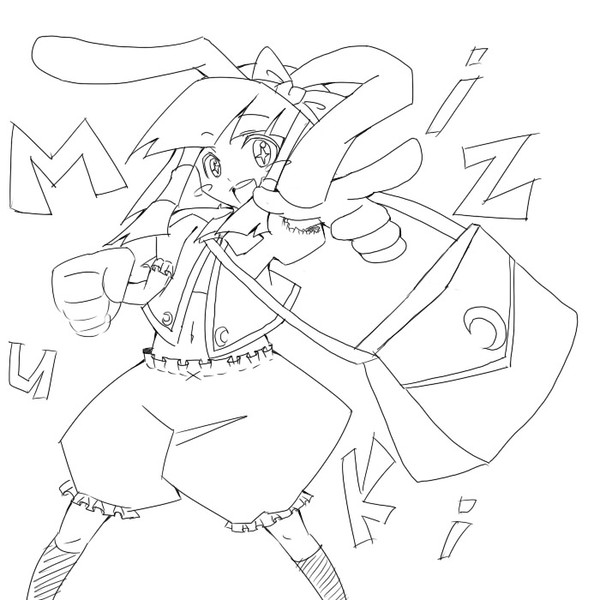 線画練習