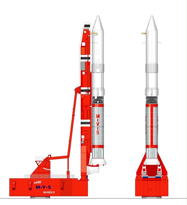 M-Ⅴ 5号機とランチャー