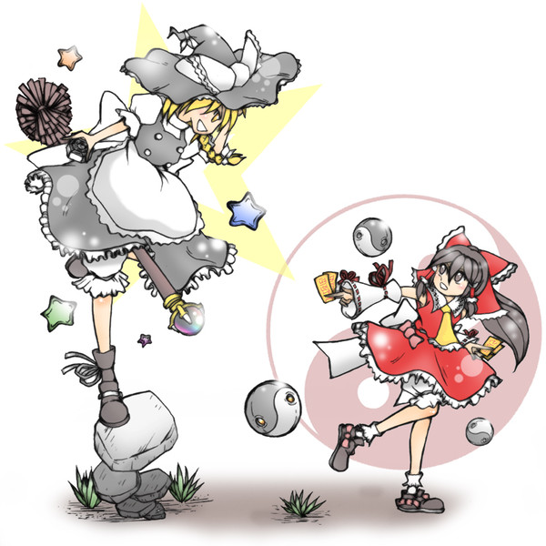 霊夢と魔理沙
