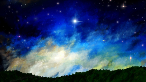 星を見に。