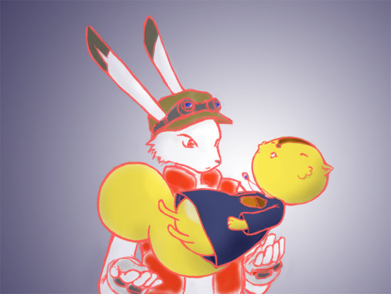 ある日、リスが空から降ってきた・・・