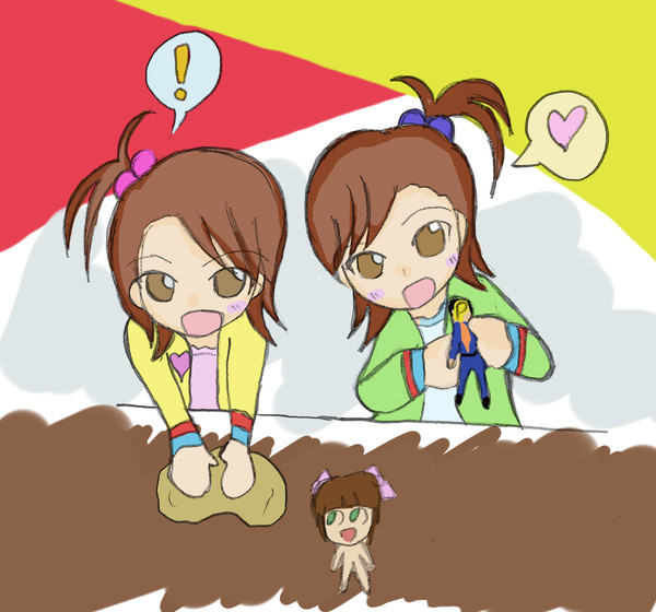 こねている