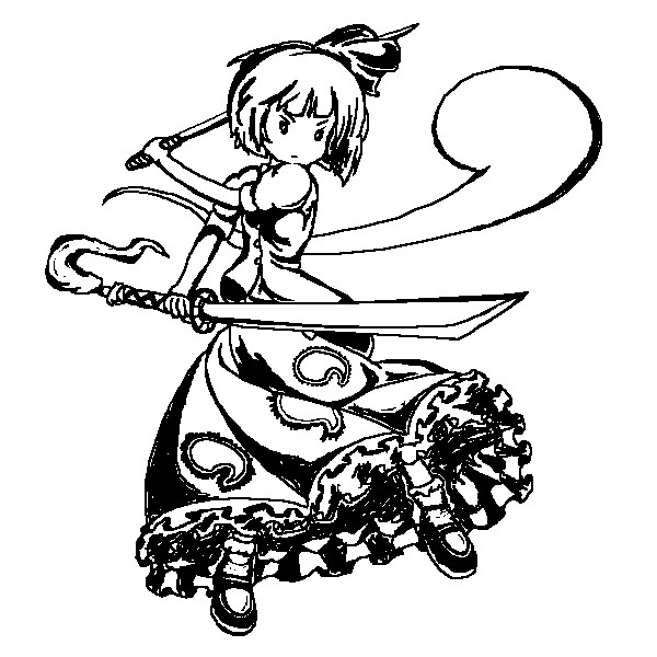 MS Paint Youmu