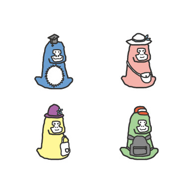 パソコン関係の会社のキャラクター