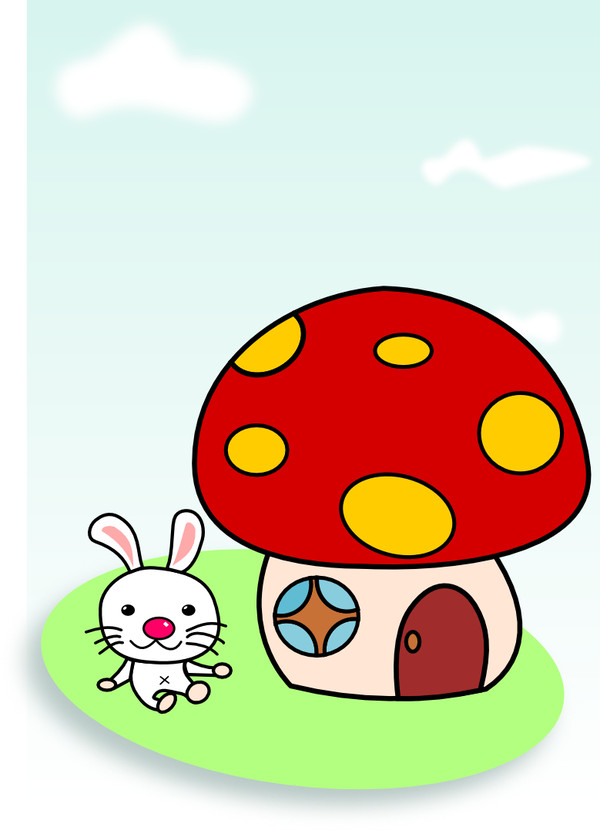ひとりぼっちのウサギ