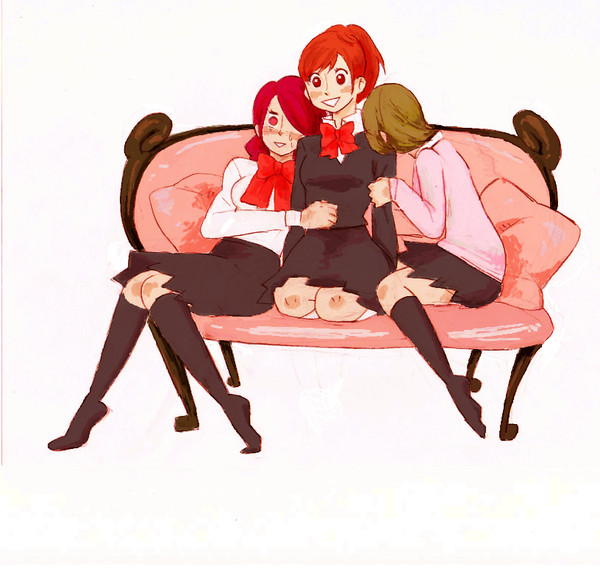 ３人でホラー