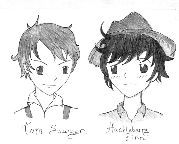 Tom and Huck
