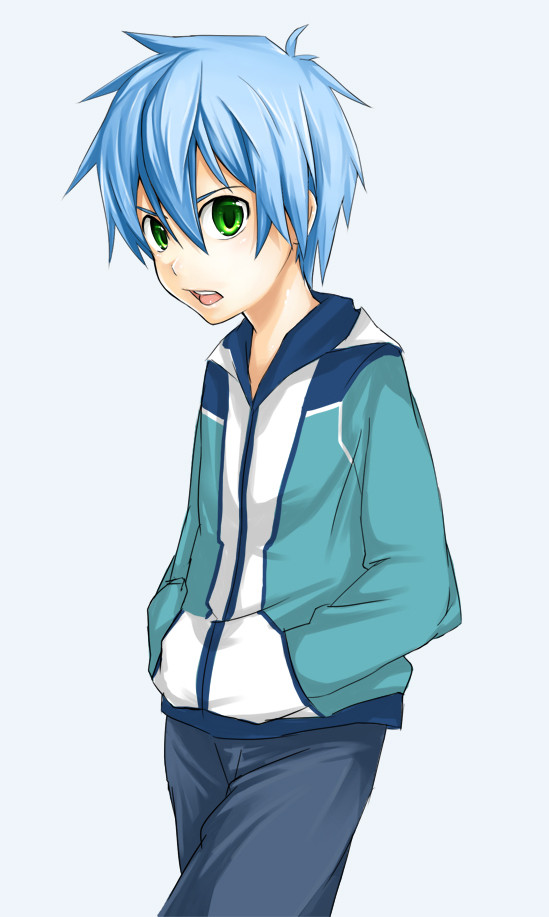 髪塗る練習