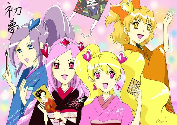 フレッシュプリキュアみんなで楽しいお正月