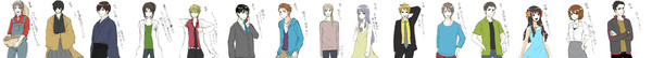 都道府県擬人化してみた