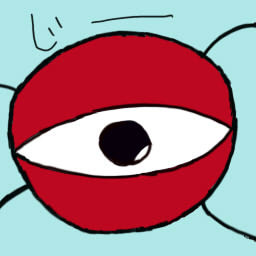 にらめっこ