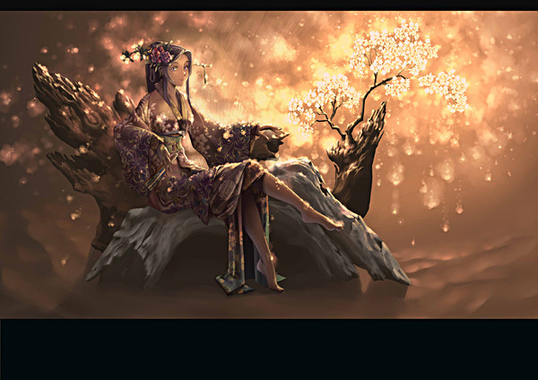 蛍桜