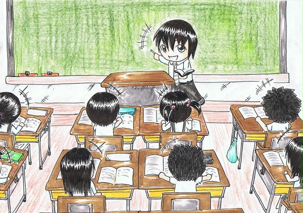 小学校授業中