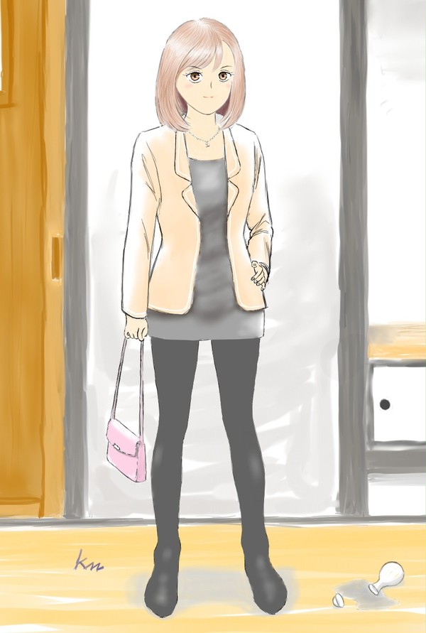 落描き　コンパニオン
