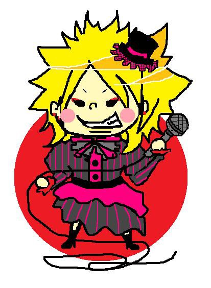 ロックなヴォーカル（マウス画）