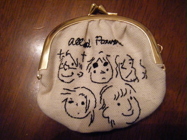 連合を刺繍で描いてみた