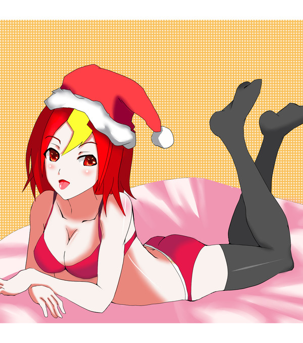 赤い征裁とクリスマス