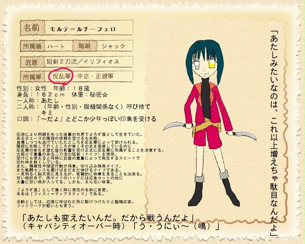 【ぴくトリＲ】モルテ＝ルチーフェロ【ハート】
