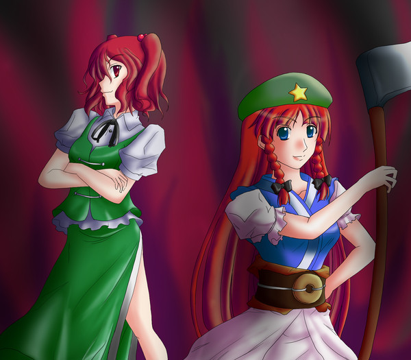 二人の服装を取り替えてみた③
