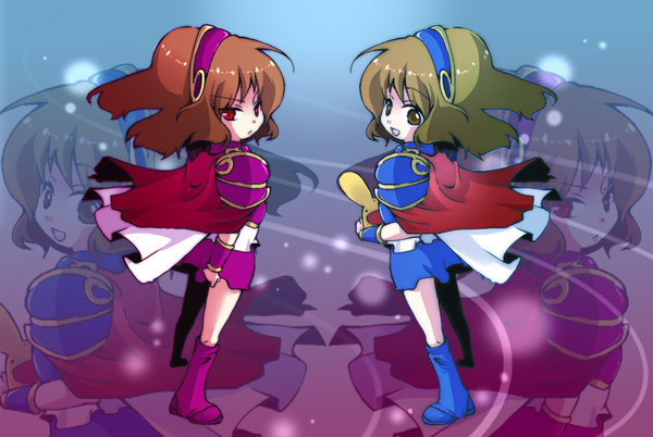 蒼と紅の魔導師