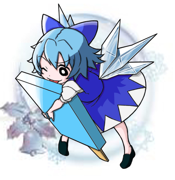 チルノ　塗らせていただきました