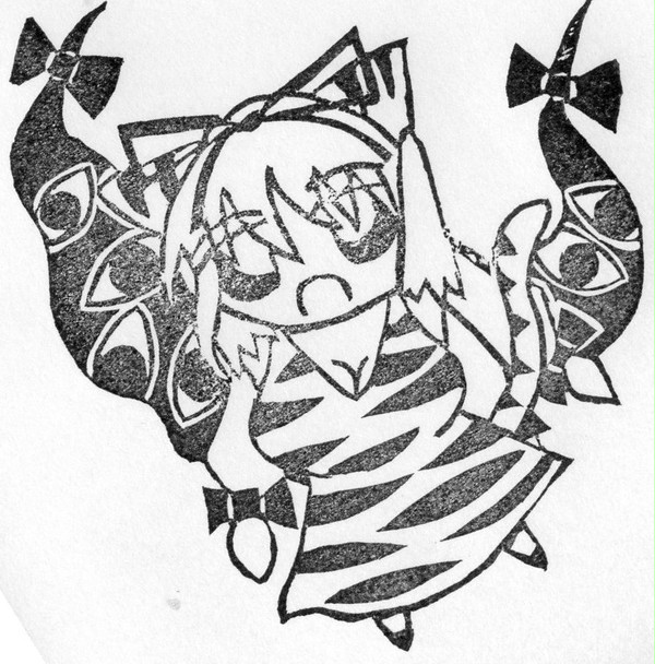【年賀状】虎耳+SDゆかり