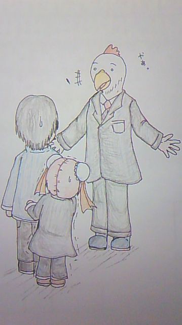 色が付いても鳥は鳥だよ。