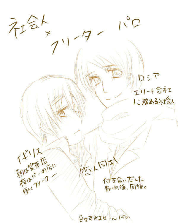 【腐R-15】露英【APH漫画】