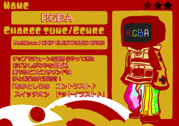 【ぴくポプ】RGBA