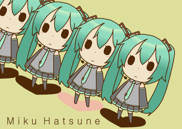 ミク×４