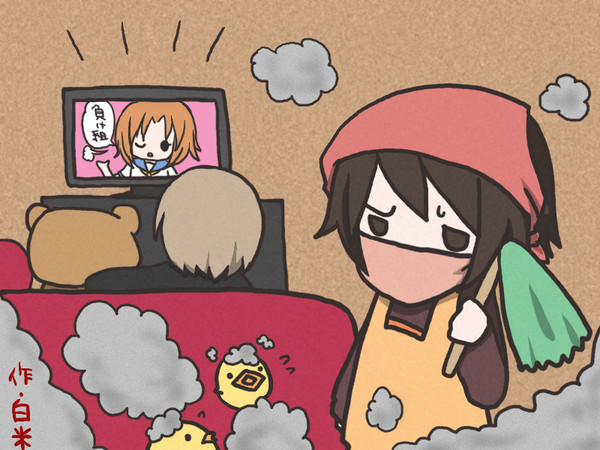 大掃除手伝ってよ・・・。