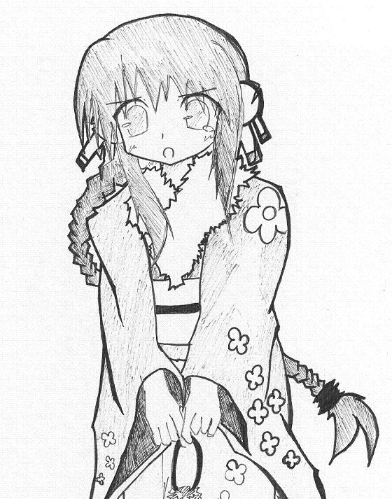 晴れ着のシルファさん