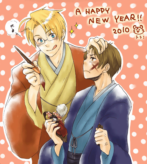 【腐ヘタリア】新年一発目！【アル菊】