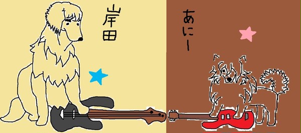 ゴールデンレトリバーとポメラニアン