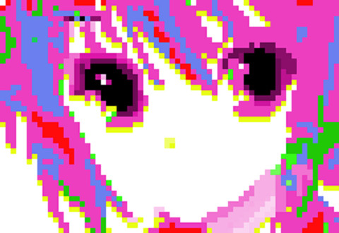 長門さん　ファミコン風