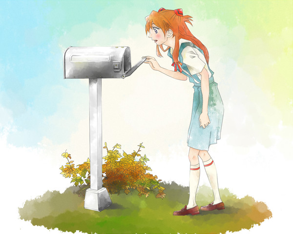 元日のアスカ