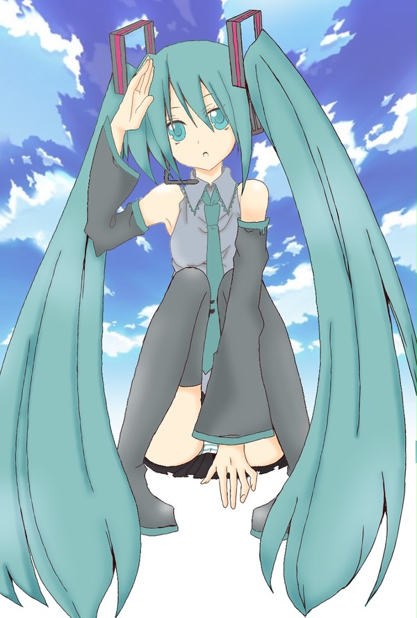 初音ミク【塗ってみた】