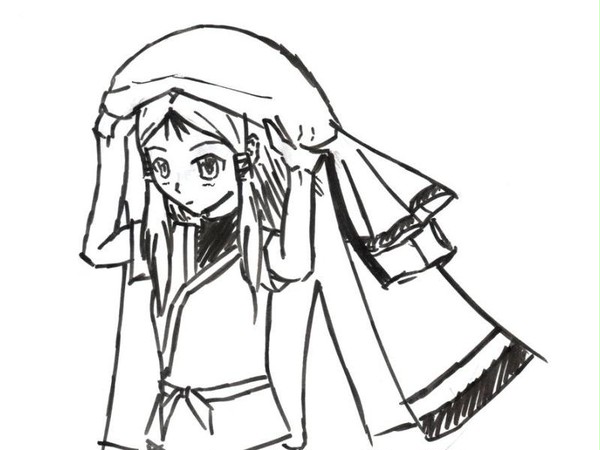 輝ちゃんを描いてみた