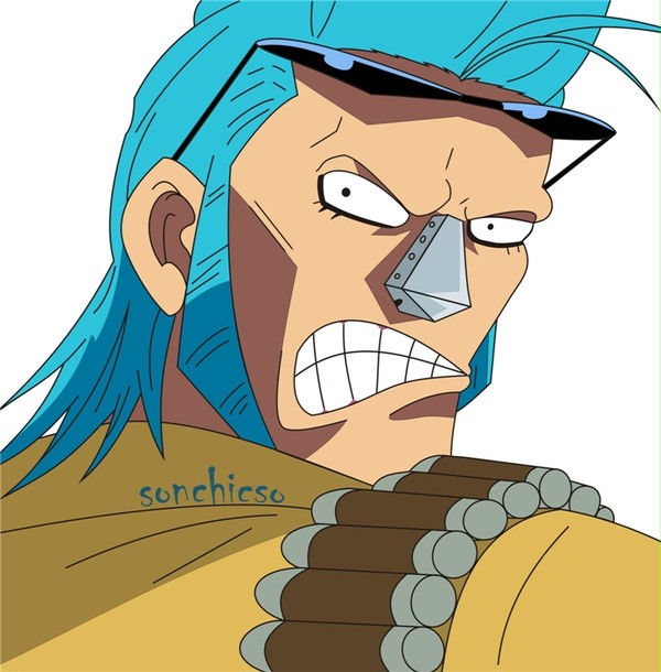 Franky is mad
