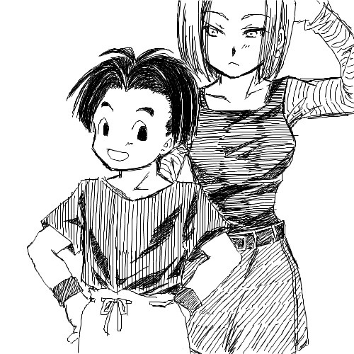 クリリン＆18号
