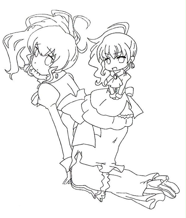 なっぴ と なっぴ　線画スキャナ
