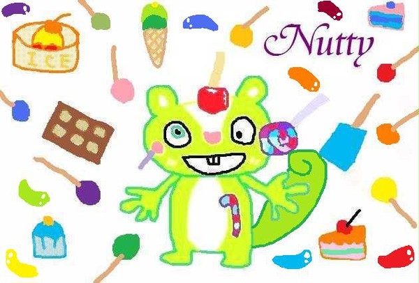 Nuttyを描いてみた。