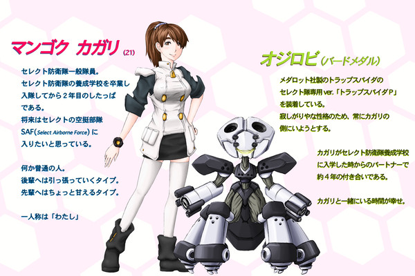 【メダロットP】セレクト防衛隊員