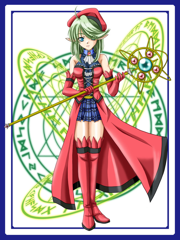 自キャラ絵（フェアレスティナ）