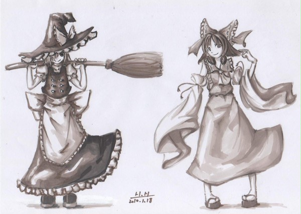 東方BLACK&WHITE